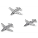 Published catalog illustration for Bombing Run.