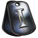 Published catalog illustration for Silver Dog Tag.
