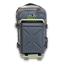 Published catalog illustration for Small Secure Backpack.